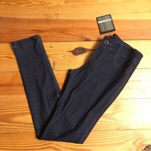 Members Only Dark Cotton Jeggings, NWT, S